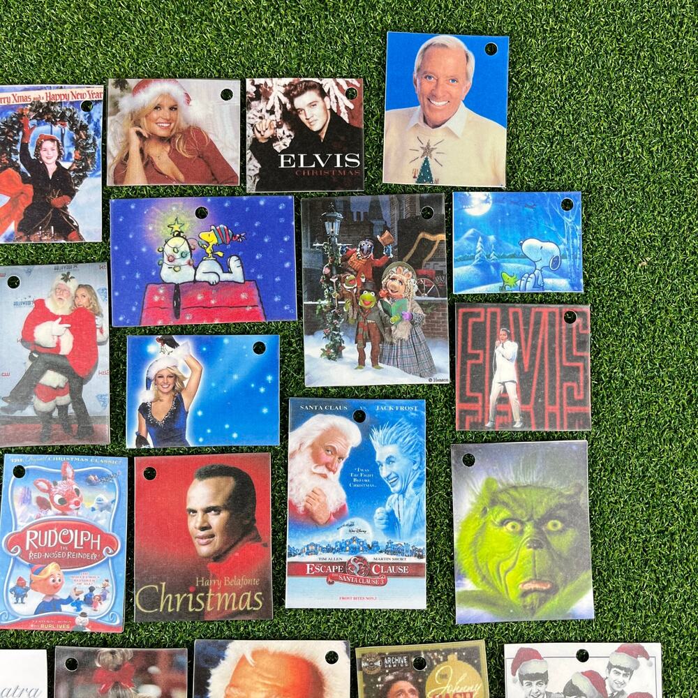 Vintage Lot Christmas Gift Tags and Cards Various Characters Themes - Picture 4 of 7